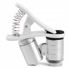Ensemble de téléphone portable microscope pour devises