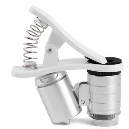 Ensemble de téléphone portable microscope pour devises