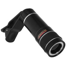 Objectif télescopique zoom 20 mm pour smartphones avec support