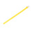 Solid yellow silicone bracelet for children 1