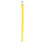 Solid yellow silicone bracelet for children 2