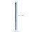 Solid dark blue silicone bracelet for children 2