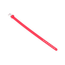 Armband aus massivem, rotem Silikon für Kinder