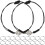 Pulsera de silicona gris para niños 1