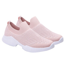 Atmungsaktive Mesh-Ballerinas für Damen mit Gummisohle, 1 Paar, Größe 6 UK