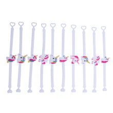 10 Einhorn-Armbänder für Kinder