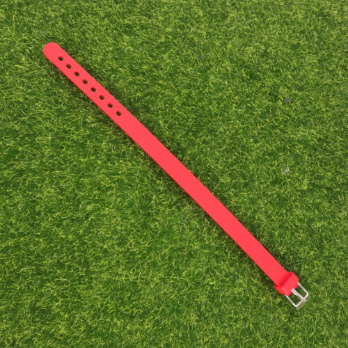 Armband aus massivem, rotem Silikon für Kinder 2