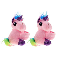 2 Einhorn-Armreifen für Kinder, Tiermotiv, Geschenkidee