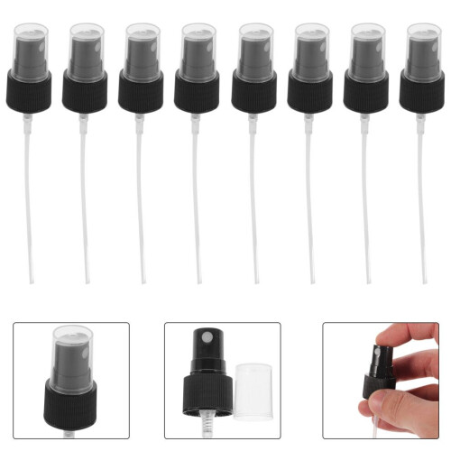 20 sprayflaskpumpar, sprayflaskor, svarta 1