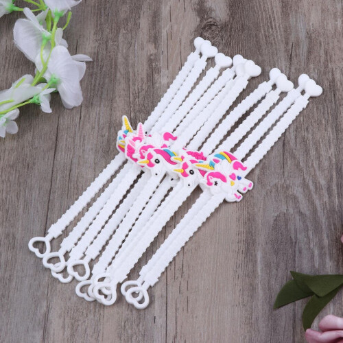10 Einhorn-Armbänder für Kinder 1