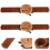 2er-Pack Plüsch-Capybara-Klatscharmbänder als Geschenk für Kinder 2