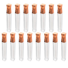 15 Stück Lippenstifthülsen, Lipgloss-Tuben, Lippenpflege aus Kunststoff