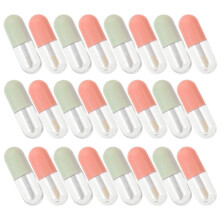 20 leere Lipgloss-Tuben à 5 ml für Lippenpflegebehälter