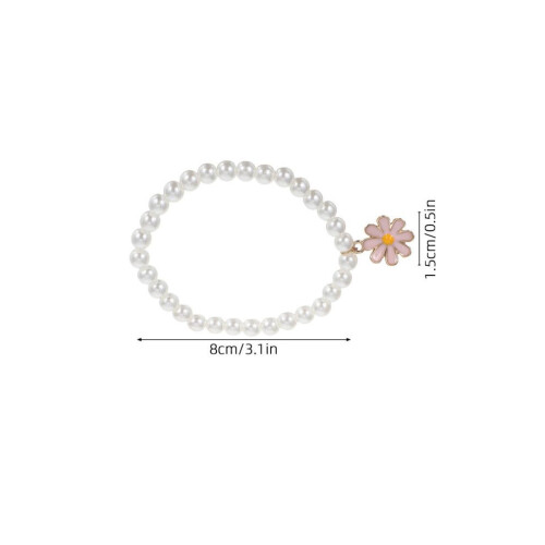 12-teiliges Perlenarmband-Set, stapelbare Blumenanhänger, Boho-Schmuck 2