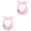 2-Pack Bowknot Winter Earmuffs, Foldable Ear Warmers, Portable 4