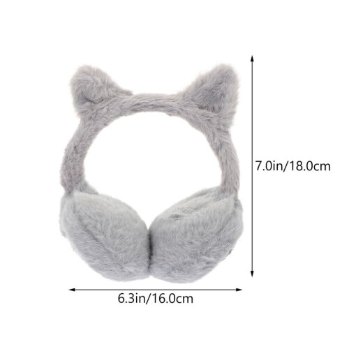 Winter earmuffs Miss Plush with sequins 1