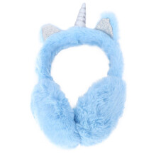 1 fluffig plyschöronvärmare för barn