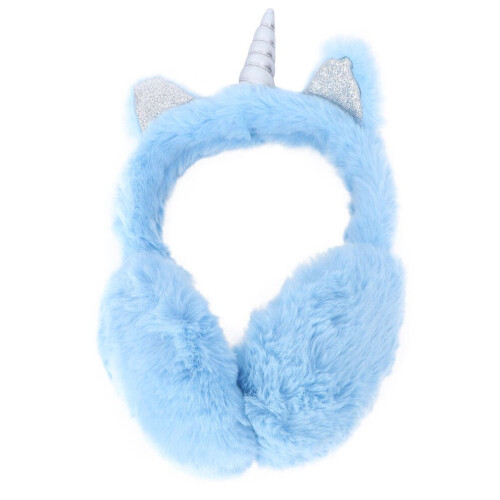 1 fluffy plush ear warmer for children