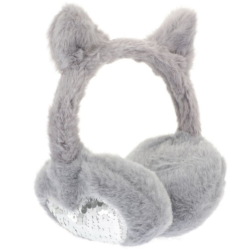 Winter earmuffs Miss Plush with sequins 2