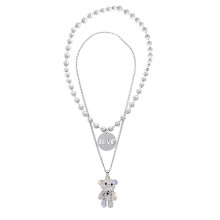 1 set / 2 halsband för kvinnor