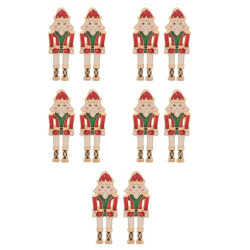 5 örhängen med julklocka 1
