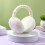 Plush earmuffs for women, adjustable 3