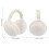 Plush earmuffs for women, adjustable 2