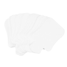 50 Teststreifen für ätherische Öle, Duftprobenstreifen, beige