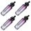4 glasflaskor för eteriska oljor, påfyllningsbara droppflaskor 20 ml 4
