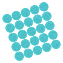 100 Wattepads, 25 mm, hoch saugfähig, für Aromatherapie