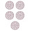 195 Natural Lava Stone Spheres Diffuser for Home and Office 4