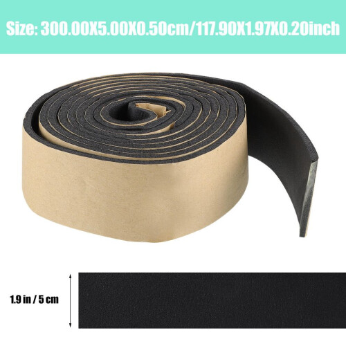 6pcs Self-Adhesive Window Strips Dust Protection Door Sealing Strips 2