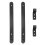 Drawer slides, heavy-duty rollers, hinged door guide 4