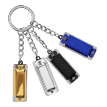 4 mini-harmonica sleutelhangers voor kinderen