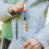 4 mini-harmonica sleutelhangers voor kinderen 5