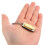 4 mini-harmonica sleutelhangers voor kinderen 4