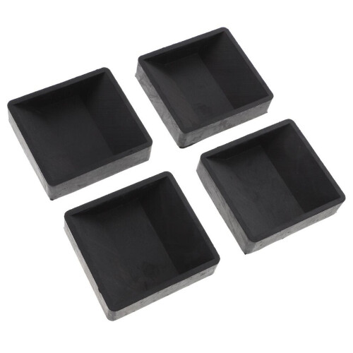 4 Bettstopper, Gummimöbelstopper, Radstopper für und 2