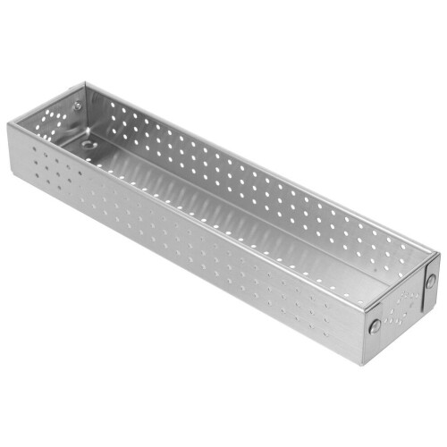 Metallpinnar, sked, låda, avrinningshäll, diskförvaring