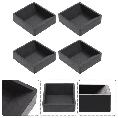 4 Bettstopper, Gummimöbelstopper, Radstopper für und 1