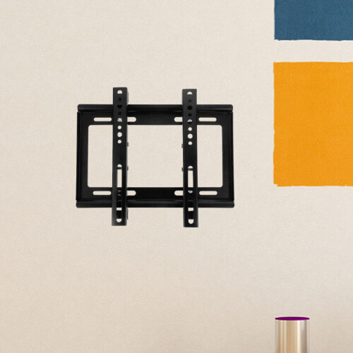 Support mural Raindrops noir pour bureau 1