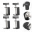 4 pinces de fixation pour table, pinces de bureau 2