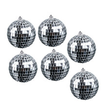 12 Pieces 5 cm Large Hanging Mirror Ball Decoration