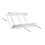 Mini towel rack for kitchen counter, decorative storage 2