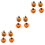 12 pumpahalsband för husdjur Halloween 5