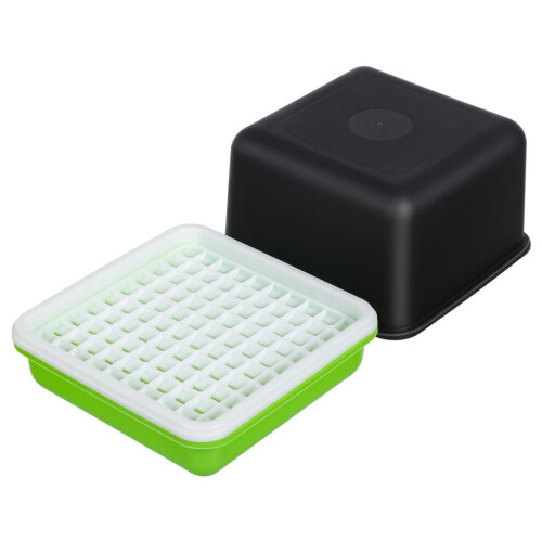 1 set plastkruka för hydroponik