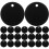 25 round aluminum pet pendants, engravable for 1