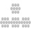 40 blank dog food tags for pet identification 4