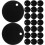 25 round aluminum pet pendants, engravable for 5