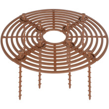 8 Cesta de alambre para protección de raíces, cesta para plantas, malla de alambre de hierro