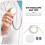 4-piece replacement set for – earplugs, hose 4